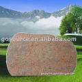 European style granite tombstone